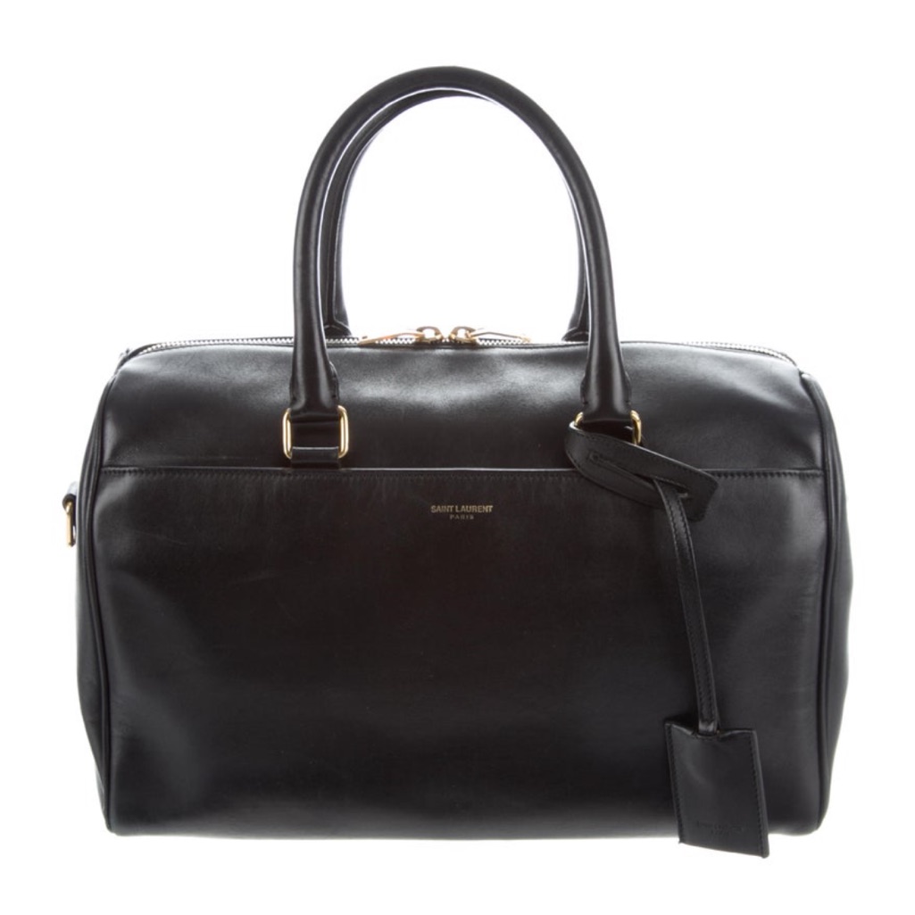 Saint Laurent Classic Black Duffel 6 Bag